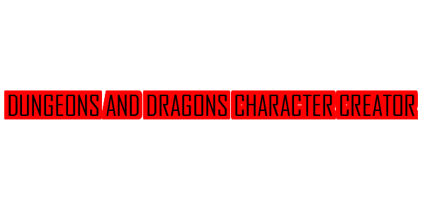 Dungeons & Dragons Character Creator — wheel-hd (SS)