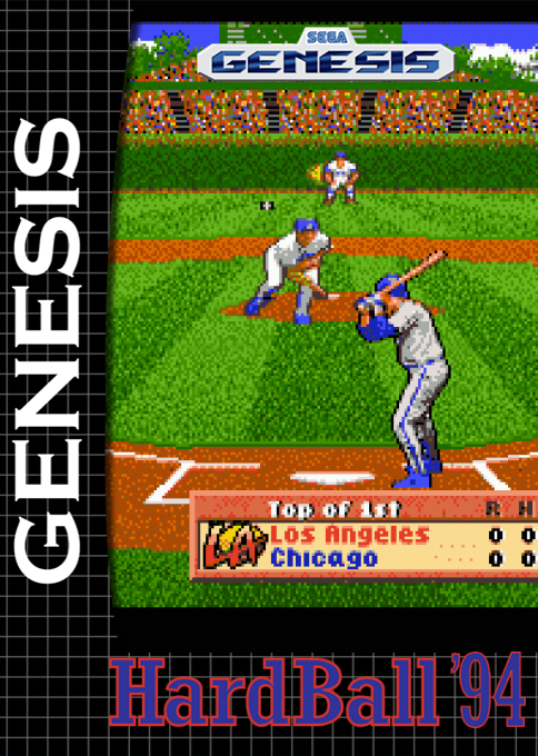 Hardball '94 — box-2D (SS)