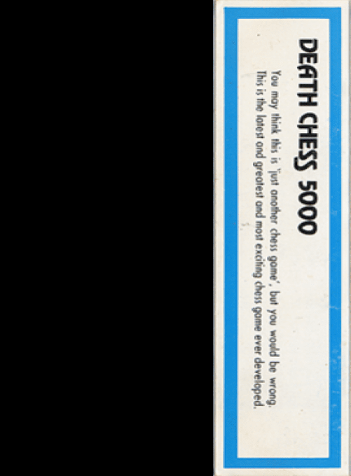 Death Chess 5000 — box-2D-back (WOR)