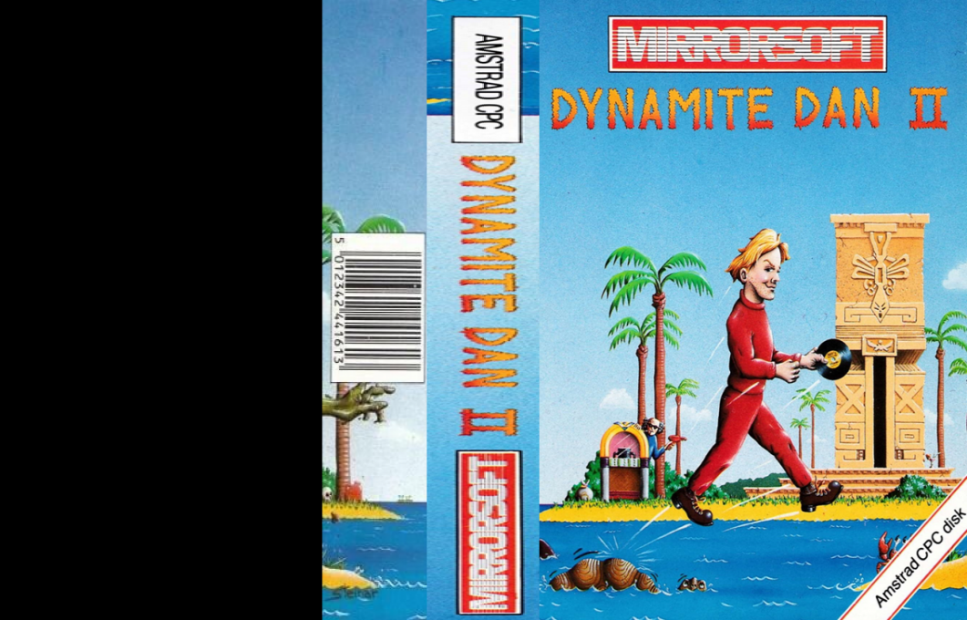Dynamite Dan 2 — box-texture (EU)
