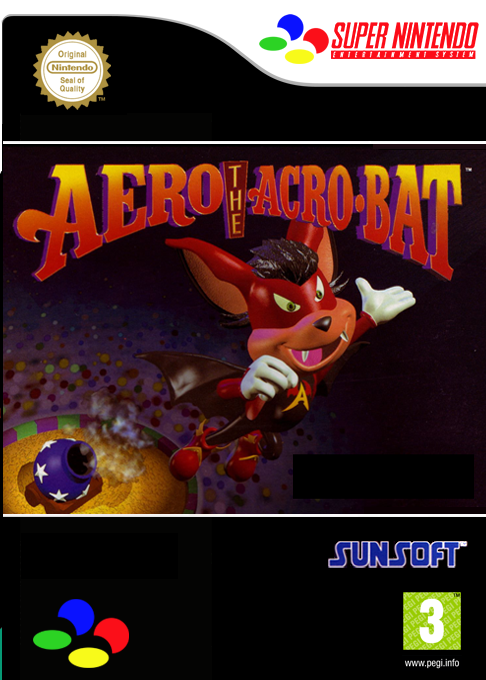 Aero The Acro-bat — box-2D (EU)