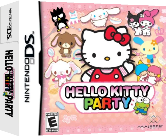 Hello Kitty - Party — box-3D (US)