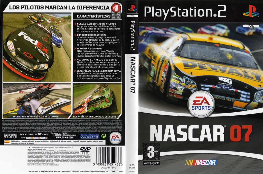 NASCAR 07 — box-texture (SP)