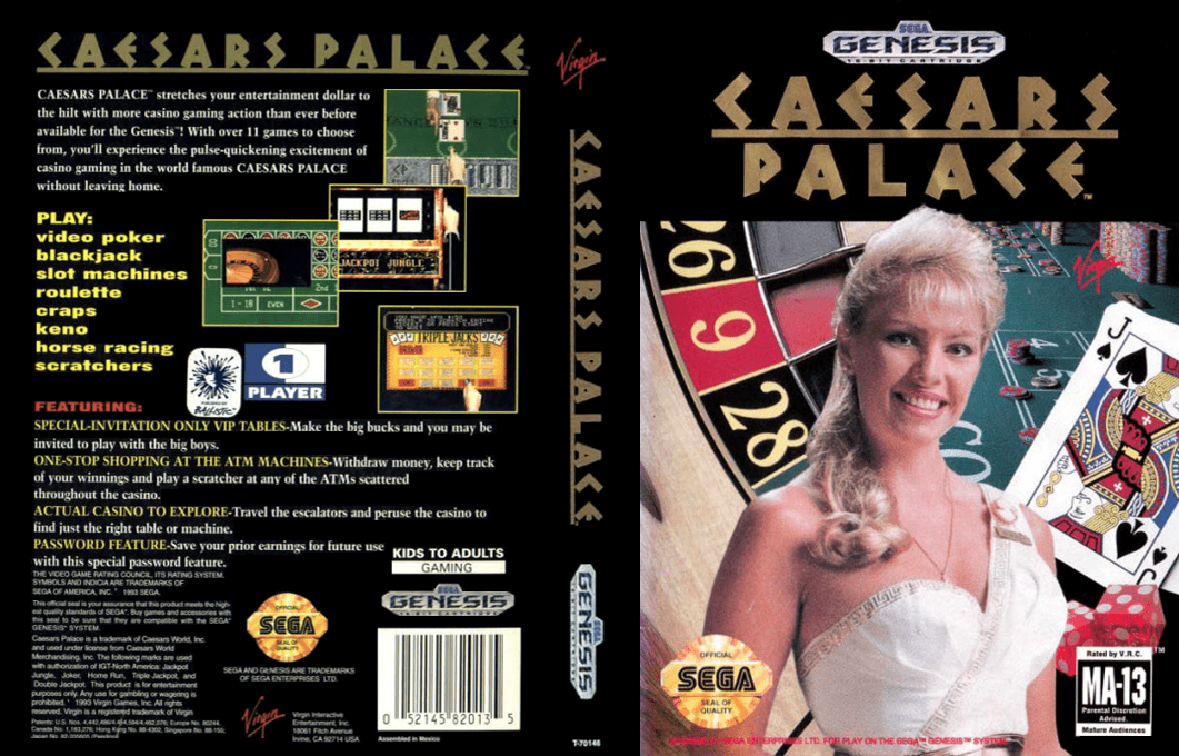 Caesars Palace — box-texture (US)