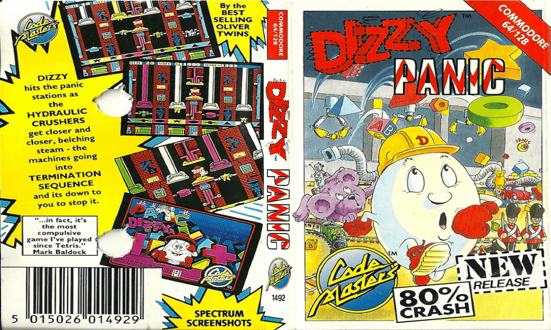 Panic Dizzy — box-texture (EU)