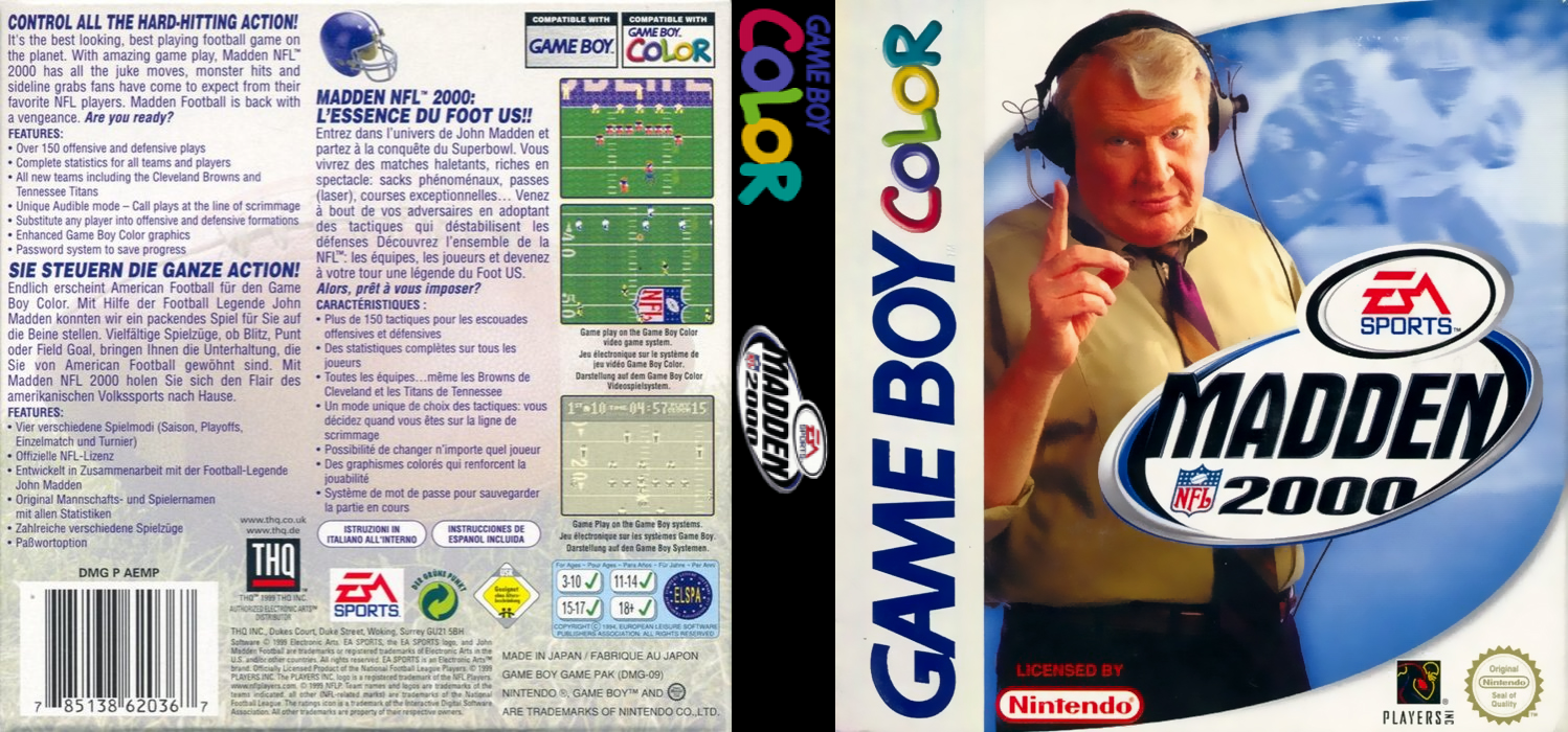 Madden Nfl 2000 — box-texture (EU)