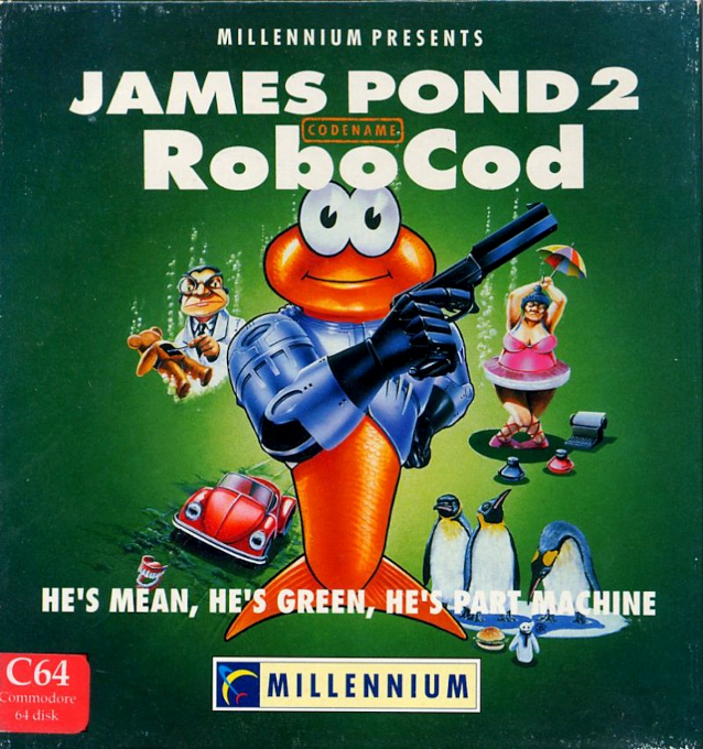 James Pond 2 - Codename Robocod box art