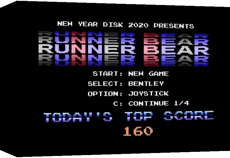Runner Bear — box-3D (WOR)