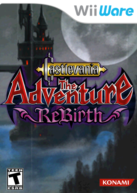 Castlevania - The Adventure Rebirth box art