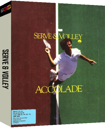 Serve And Volley — box-3D (US)