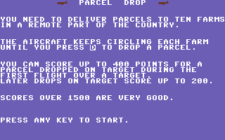 Parcel Drop — sstitle (WOR)