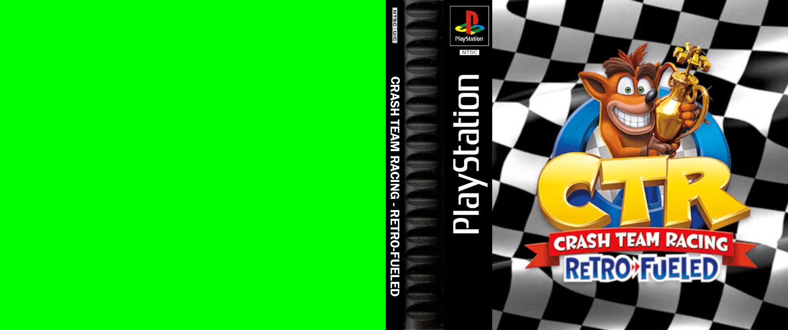 Crash Team Racing - Retro-Fueled — box-texture (US)