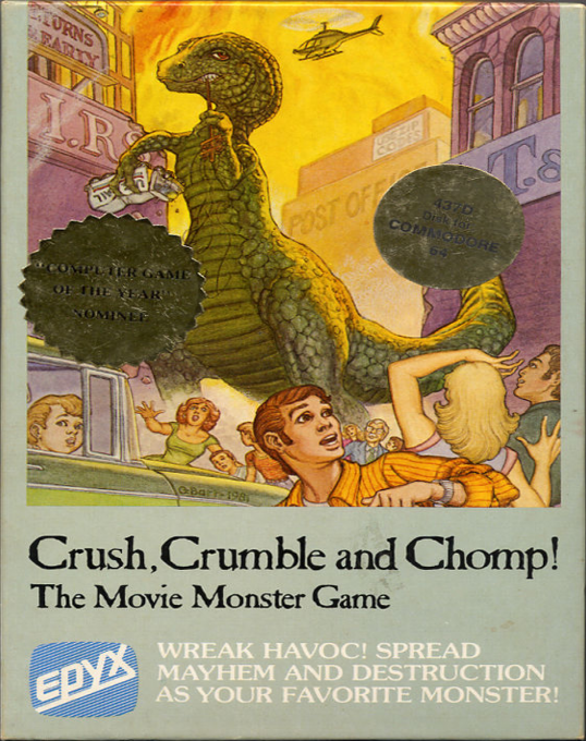 Crush, Crumble and Chomp! box art