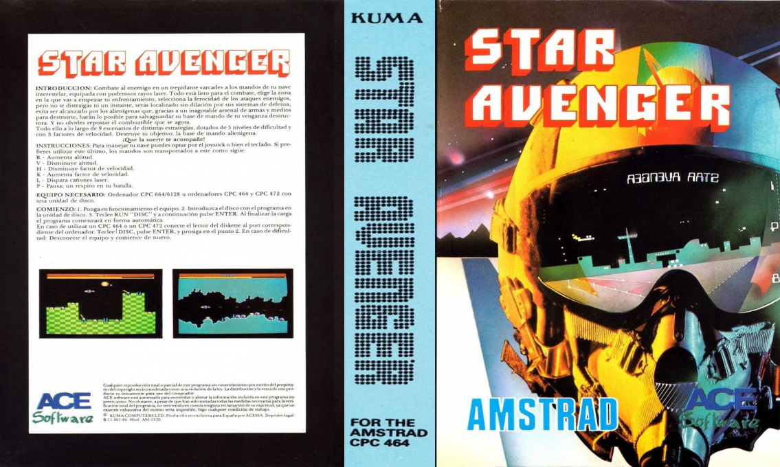 Star Avenger — box-texture (SP)