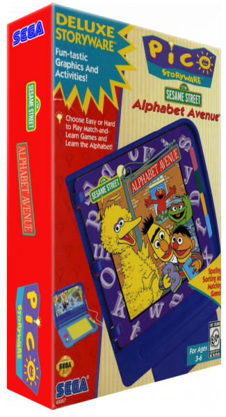 Sesame Street - Alphabet Avenue — box-3D (US)