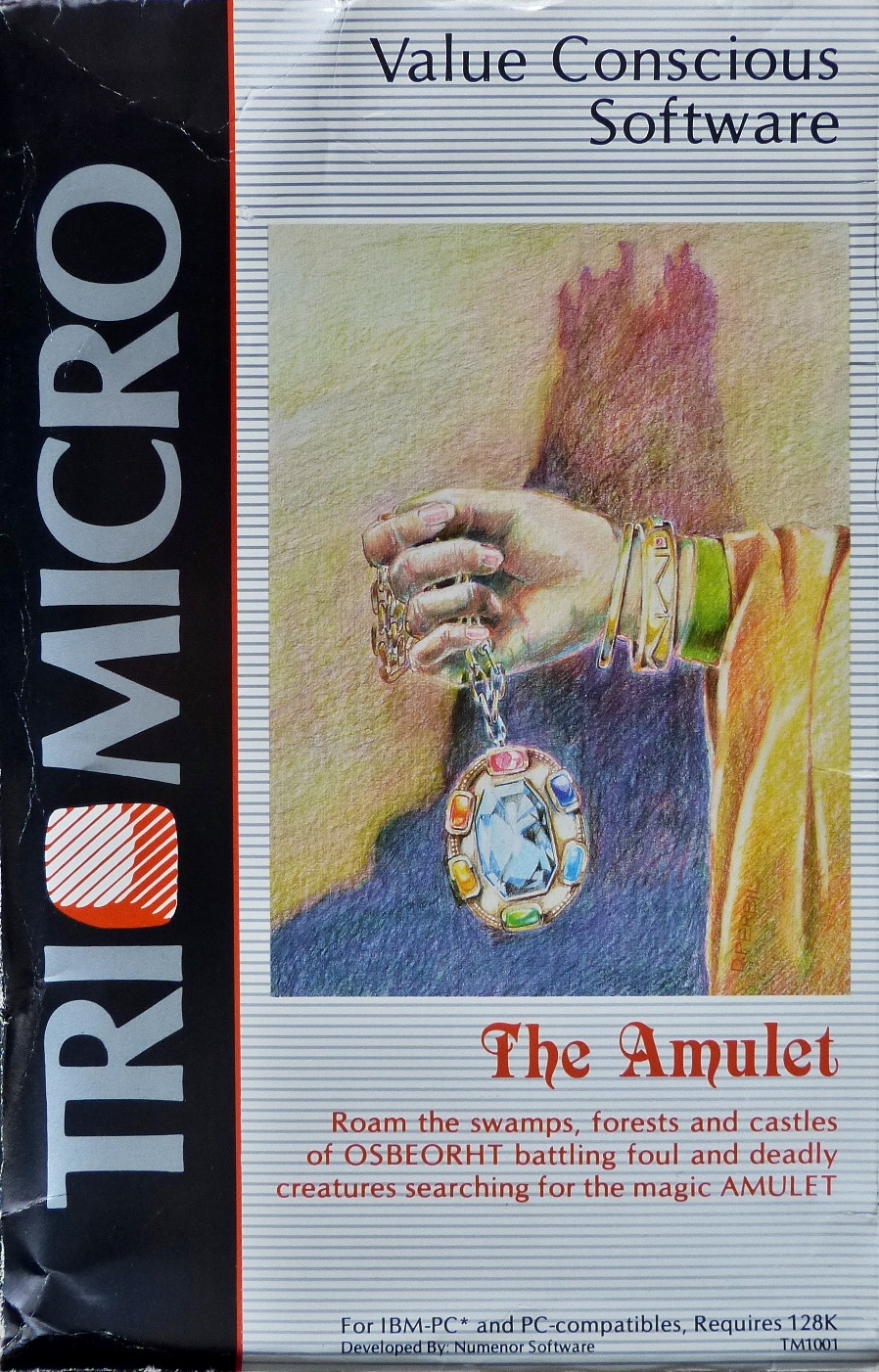 Amulet, The box art