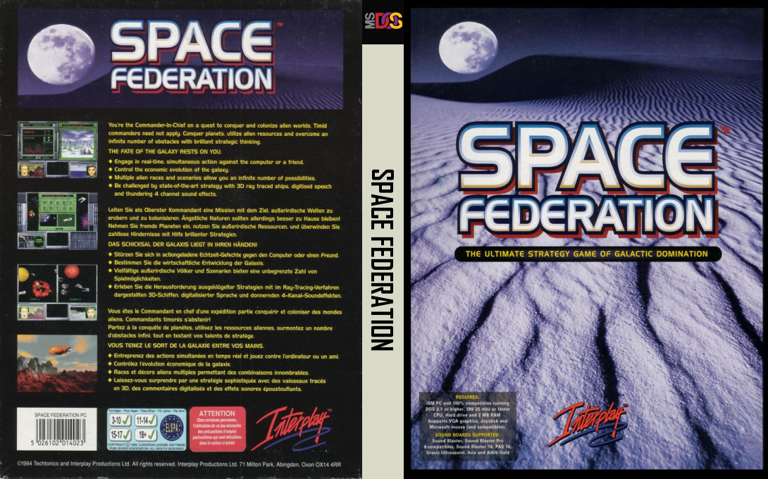 Space Federation — box-texture (EU)