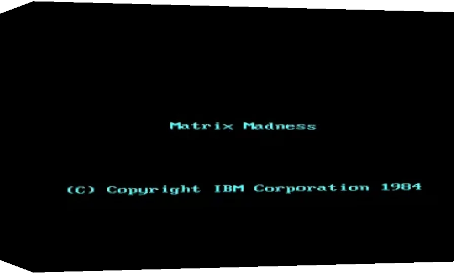 Matrix Madness — box-3D (WOR)