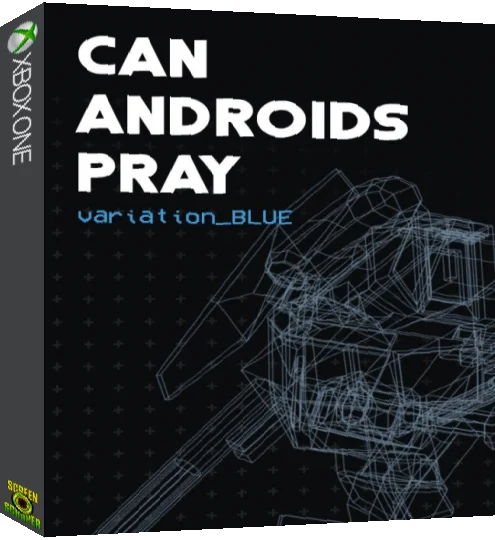 Can Androids Pray: Blue — box-3D (WOR)