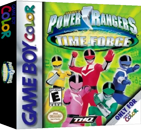 Saban's Power Rangers - Time Force — box-3D (US)