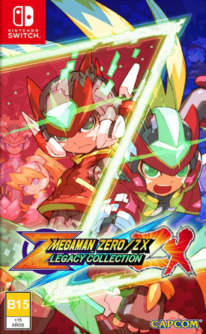 Mega Man Zero-ZX Legacy Collection — box-2D (MEX)