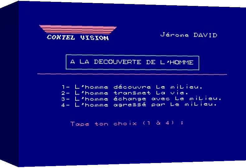Découverte De L'Homme, A La — box-3D (WOR)