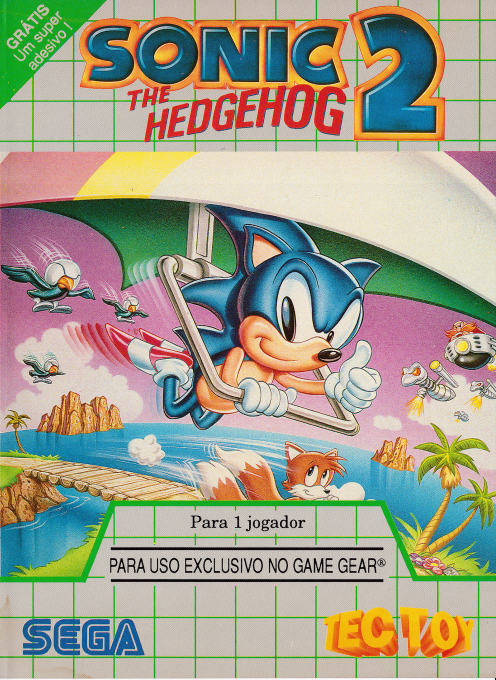Sonic The Hedgehog 2 — box-2D (BR)