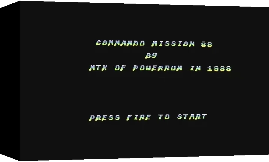 Commando Mission 88 — box-3D (WOR)