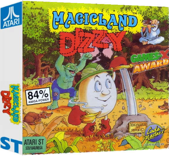 Dizzy 4 - Magicland Dizzy — box-3D (EU)