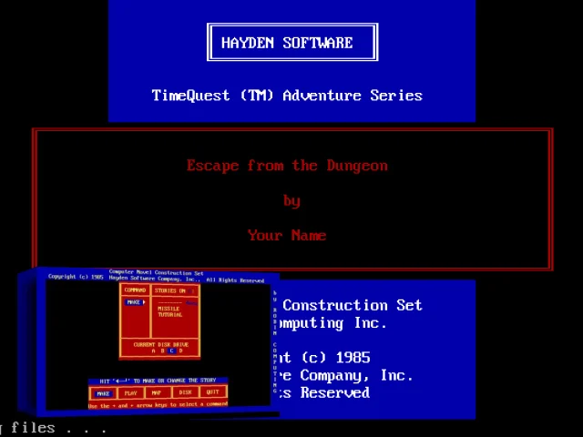 Computer Novel Construction Set — mixrbv2 (WOR)