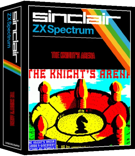 Knight's Arena, The — box-3D (SS)