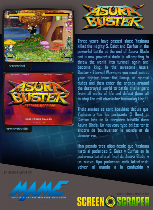 Asura Buster - Eternal Warriors — box-2D-back (SS)