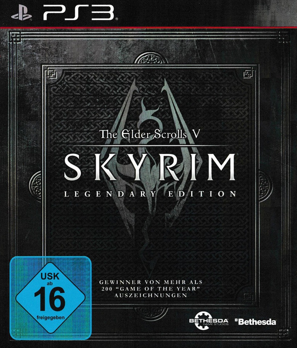 Elder Scrolls V, The - Skyrim - Legendary Edition — box-2D (DE)