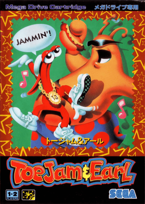 ToeJam & Earl — box-2D (JP)