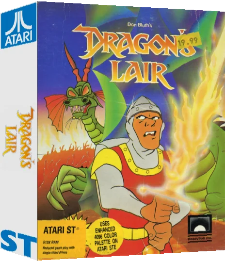 Dragon's Lair — box-3D (US)