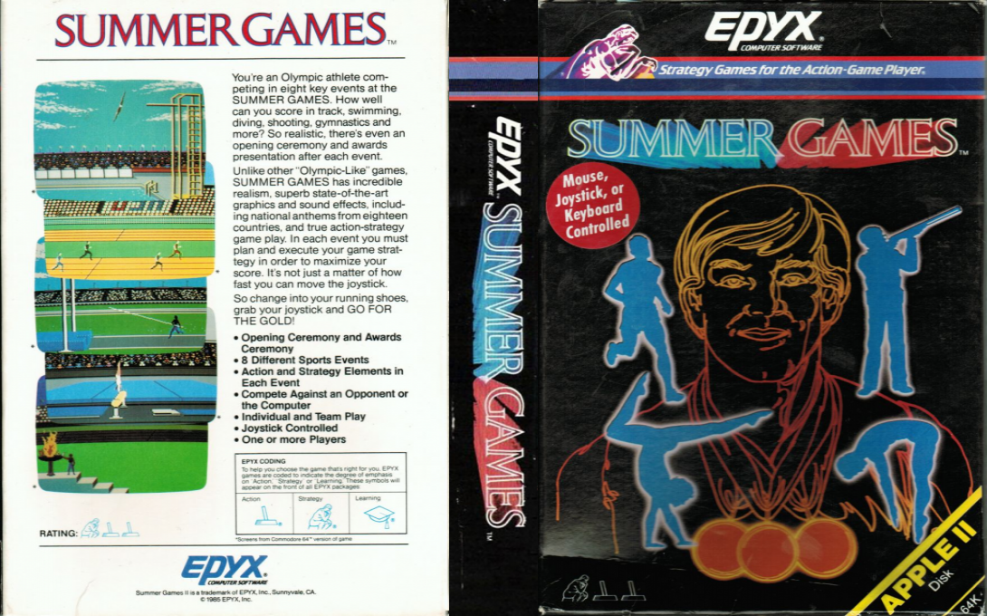 Summer Games — box-texture (US)