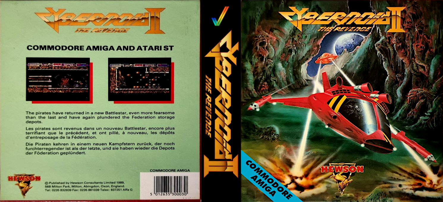 Cybernoid II - The Revenge — box-texture (CUS)
