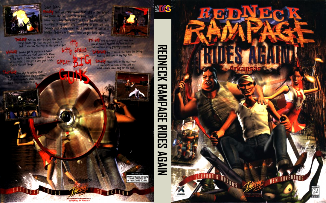 Redneck Rampage Rides Again — box-texture (US)