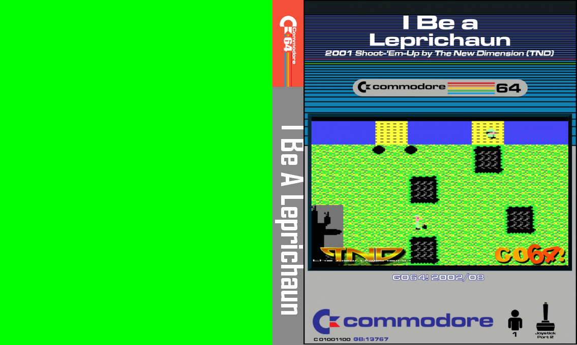 I Be a Leprichaun — box-texture (CUS)
