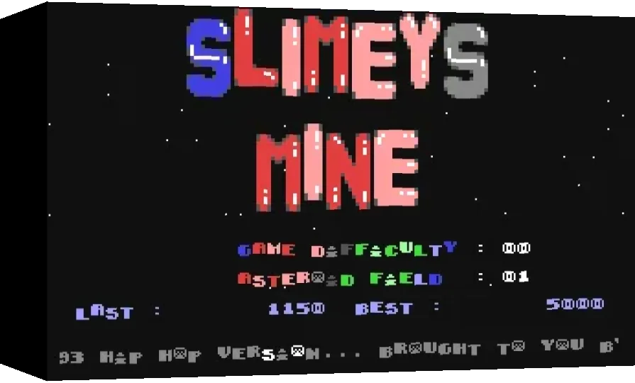 Slimey's Mine : Hip Hop Version — box-3D (WOR)