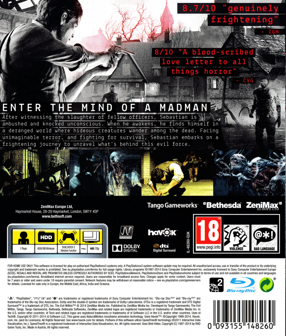Evil Within, The — box-2D-back (UK)