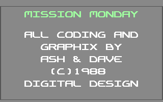 Mission Monday — sstitle (WOR)