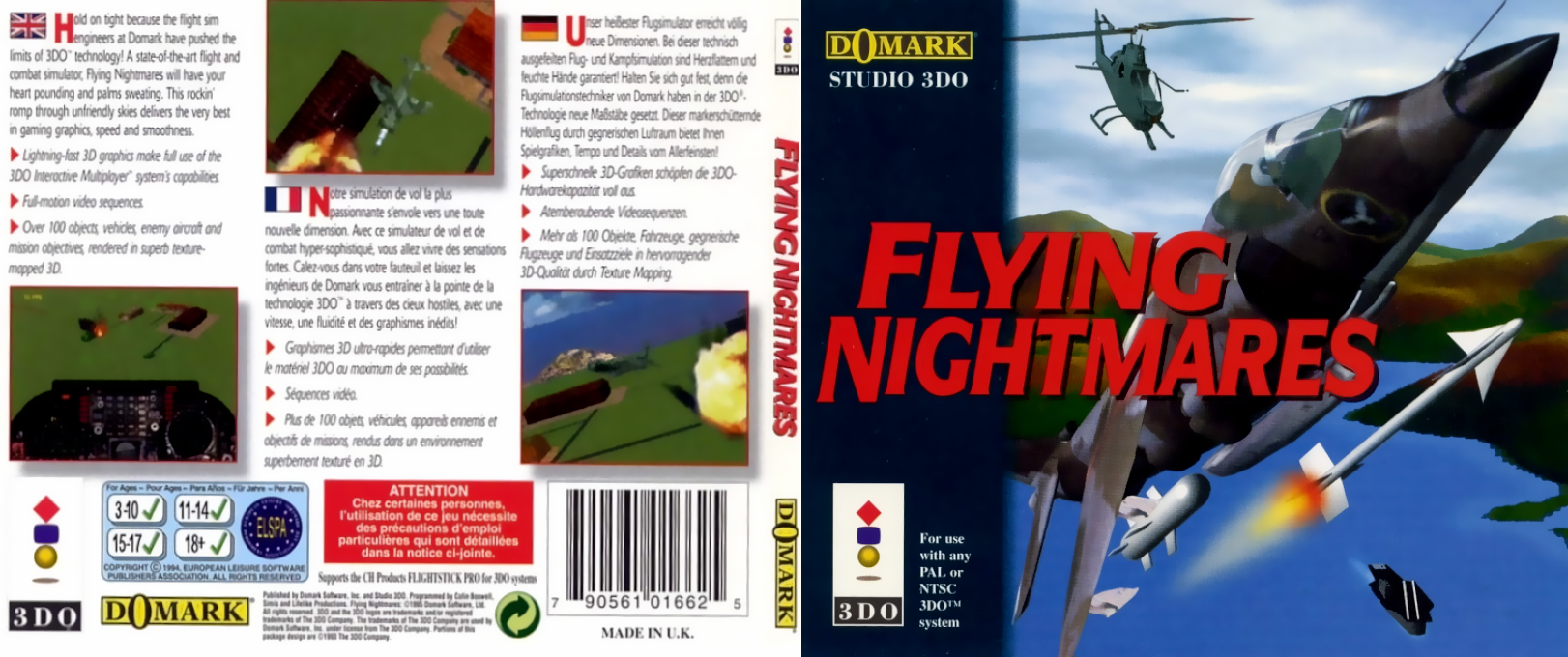 Flying Nightmares — box-texture (EU)