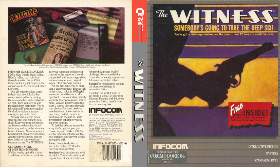 Witness, The — box-texture (US)