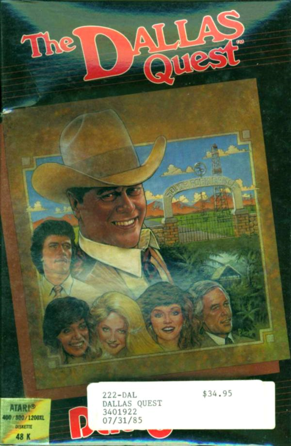 Dallas Quest, The box art