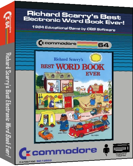 Richard Scarry's Best Electronic Word Book Ever! — box-3D (CUS)