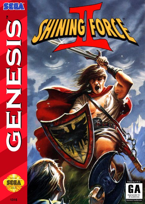 Shining Force 2 box art