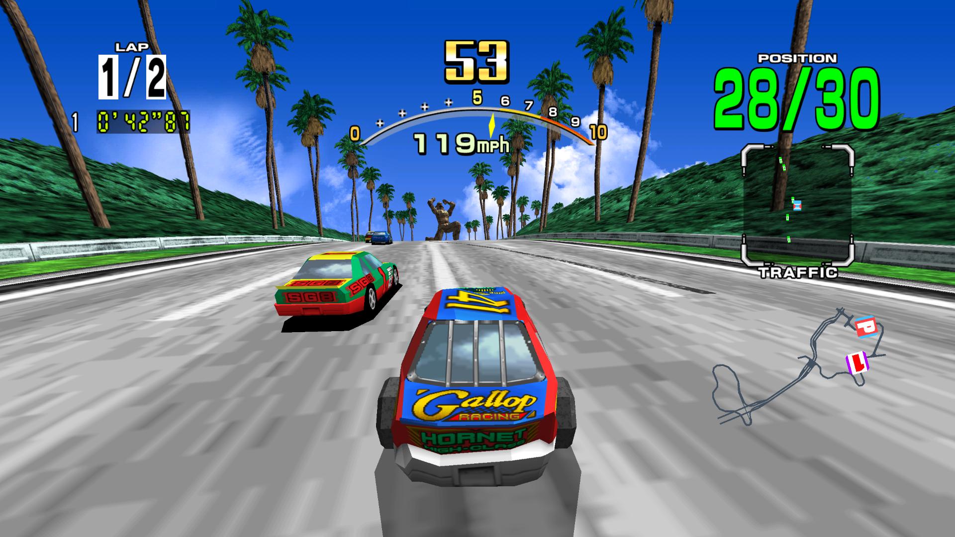 Daytona USA — ss (WOR)