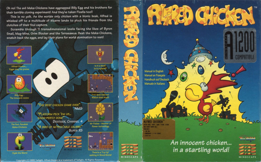 Alfred Chicken — box-texture (EU)