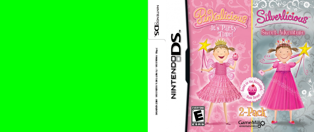 2-Pack - Pinkalicious - It's Party Time! & Silverlicious - Sweet Adventure — box-texture (US)
